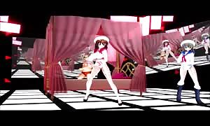 MMD 2 juicy sweethearts do extra then Dance GV00119