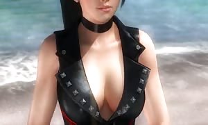 Momiji bare naked posing (DOA5) 3D fun bags