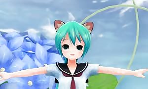 Chibi Miku MMD six