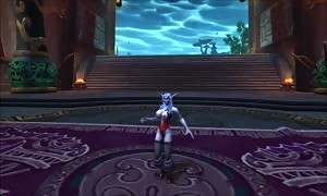 Night elf & Draenei dance