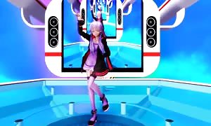 satisfied Synthesizer - Yuzuki Yukari MMD R-18