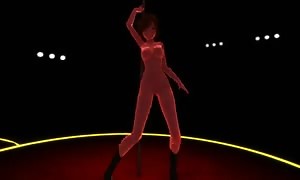 MMD Meiko pole dance