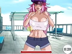 Poison Ivy hentai sex game with Ryu Hayabusa