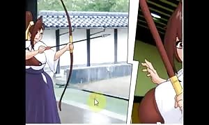 toon sex game Hitomi sensei sex on japanese archery
