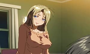 manga - a young young guy makes love with a mature lady