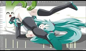 Hatsune Miku animated comic