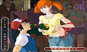 animated comic sex game Misty fucks in her eightteen
 birthday (Pokemon)