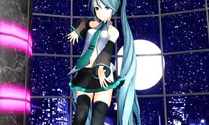 MMD Blue Hair hottie Pierced nips Sex Toys anal sex GV00118