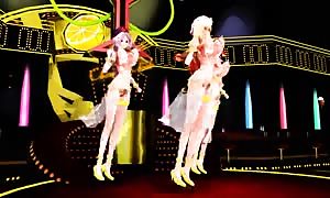 MMD Touhou Dance