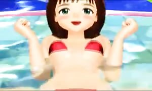 MMD 3D Idol Haruka Amami