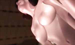 3D cartoon subordinated sub sex