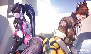 Overwatch - Tracer will get
 naughty! (3D animated POV)