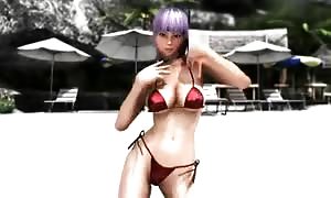 Ayane 3D dancing (DOA) bouncing hooters