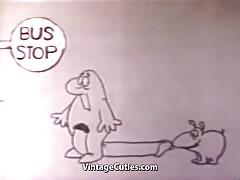 Funny Cunt Fucking Cartoon Sex (1960s Vintage)