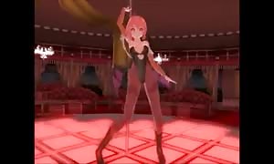 3D Succubus Pole Dance